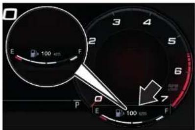 ALFA ROMEO Giulia (2025) - INDICATEUR NUMÉRIQUE DE NIVEAU DE CARBURANT - 1