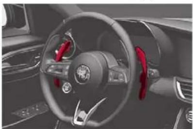 ALFA ROMEO Giulia (2025) - Leviers au volant - 1