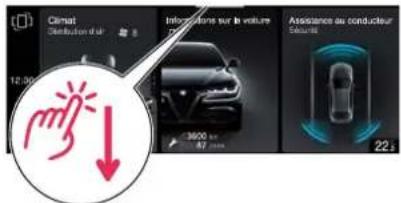 ALFA ROMEO Giulia (2025) - MENU DE « CHOIX RAPIDE » - 1