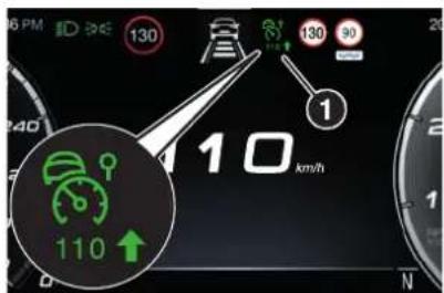 ALFA ROMEO Giulia (2025) - Acceptation/refus de la vitesse suggérée - 1