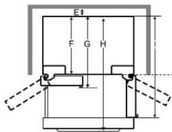SIGNATURE SKSFD3623SD - Dimensions and Clearances - 2