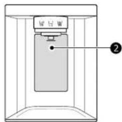 SIGNATURE SKSFD3623SD - Utilisation du distributeur à eau et à glace - 2