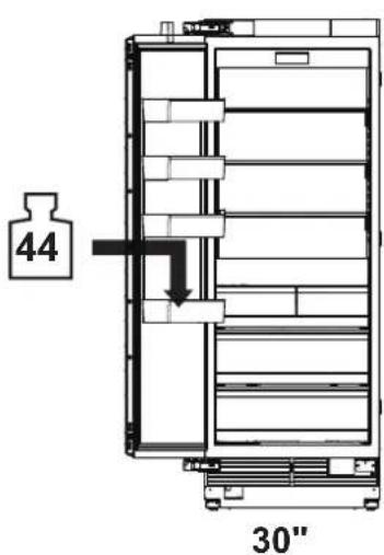 SIGNATURE SKSCW241RP - Loading the Appliance Door - 3