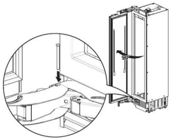 SIGNATURE SKSCW241RP - Adjusting the Door Stop - 1