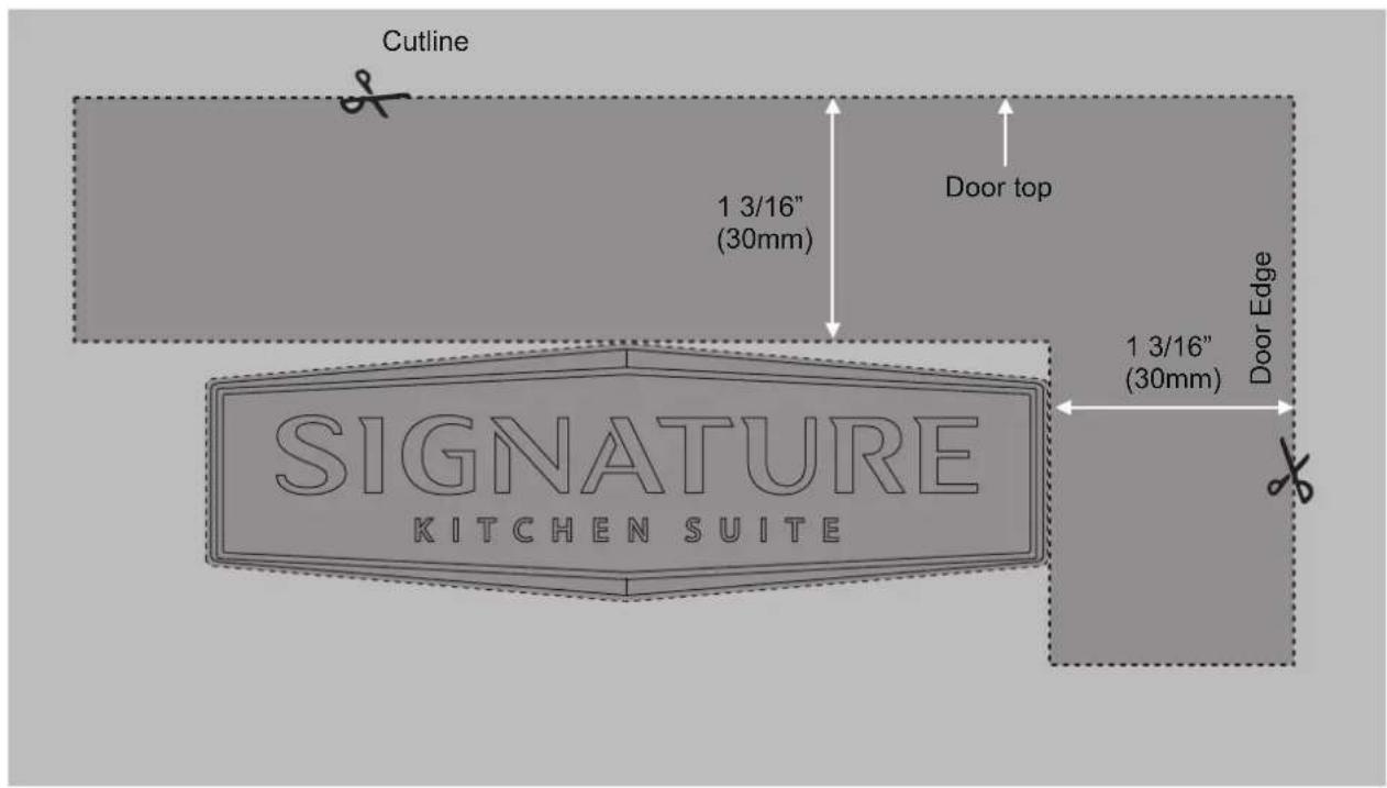 SIGNATURE SKSCW181RP - Fixation de l'insigne - 2