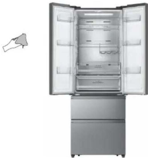 HISENSE RF632N4AIC1 - Binnenkant reinigen - 1