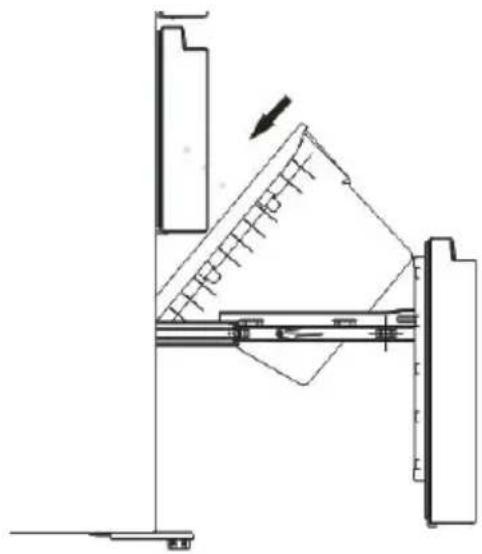 HISENSE RF632N4AIC1 - Installeren van het onderste schap - 1