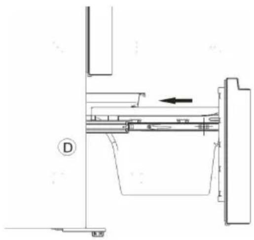 HISENSE RF632N4AIC1 - Installeren van het onderste schap - 2