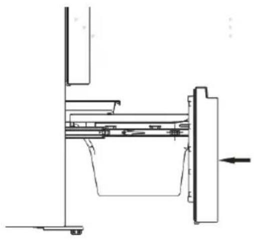 HISENSE RF632N4AIC1 - Installing the lower drawer - 3