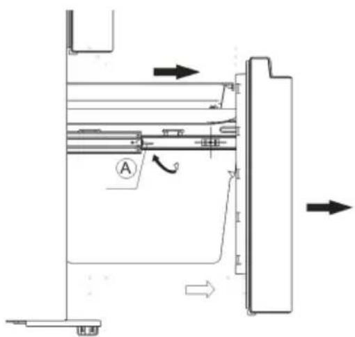 HISENSE RF632N4AIC1 - Smontaggio del cassetto del congelatore - 1