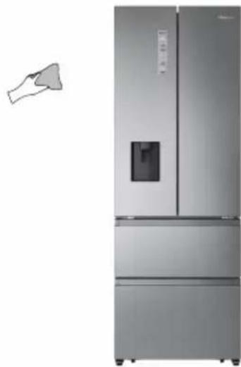HISENSE RF632N4AIC1 - Exterior cleaning - 1