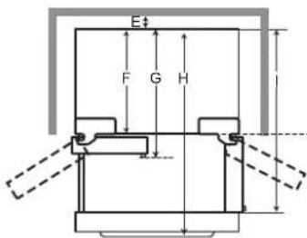SIGNATURE SKSFD3613S - Dimensiones y Espacios - 2