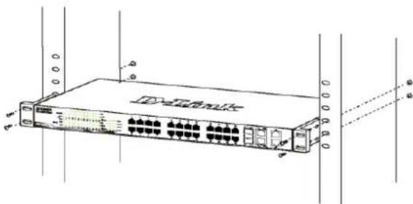 D-LINK DES-1210-52 - Installation dans une armoire - 2