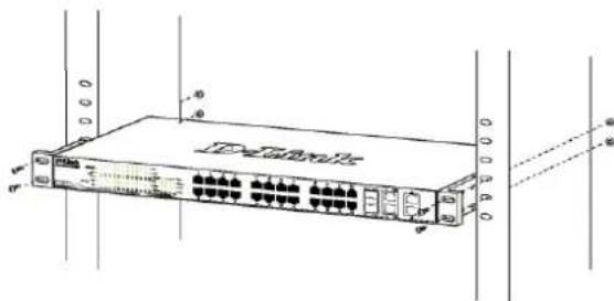 D-LINK DES-1210-52 - Rackmontage - 2