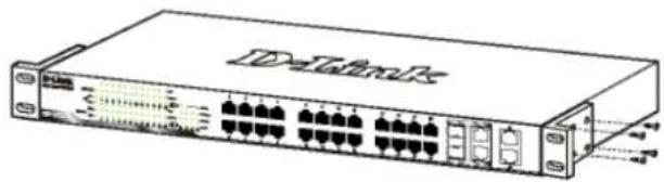 D-LINK DES-1210-52 - Installazione su rack - 1
