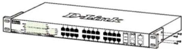 D-LINK DES-1210-52 - Pemasangan pada Rak - 1