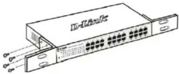 D-LINK DGS-1100-05PD - Rack Installation - 1