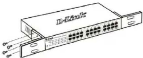 D-LINK DGS-1100-05PD - Instalación en rack - 1