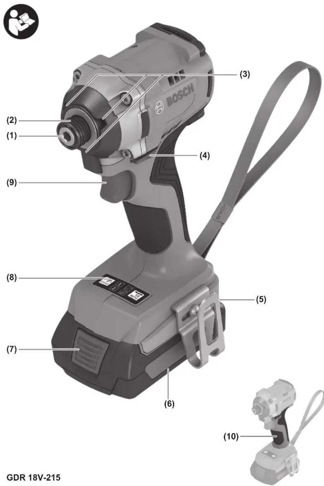 BOSCH GDR 18V-215 Professional - 1