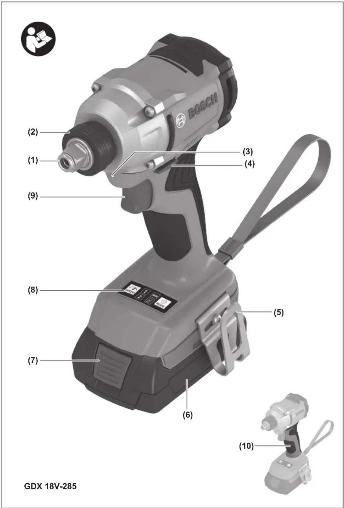 BOSCH GDR 18V-215 Professional - 2