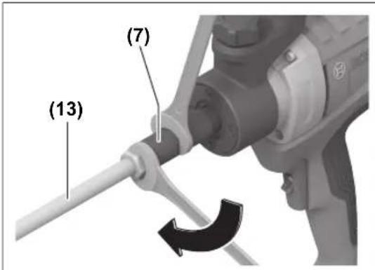 BOSCH GRW 18V-120 Professional - M14外螺纹攪拌漿 - 1