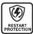 BOSCH GWS 18V-11 S Professional - Restart protection - 1