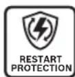 BOSCH GWS 18V-11 S Professional - Protección contra rearranque - 1