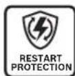BOSCH GWS 18V-11 S Professional - Protezione contro il riavvio accidentale - 1