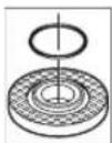 BOSCH GWS 18V-11 S Professional - Slip-/kapningsskiva med diameter 115 mm/125 mm - 4