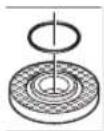 BOSCH GWS 18V-11 S Professional - (Door)slijpschijf met diameter 115 mm/125 mm - 4