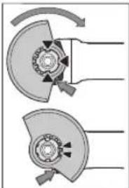 BOSCH GWS 18V-8 Professional - Capac de protectie la slefuire - 1