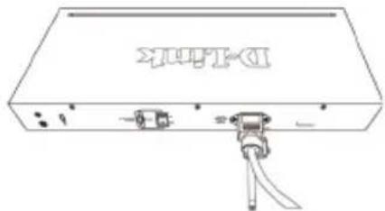 D-LINK DXS-1210-12SC - Installing Power Cord Retainer - 5