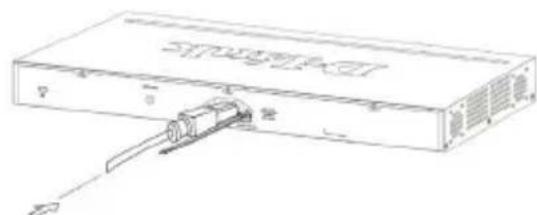 D-LINK DGS-1510-52XMP - Installation de l'attache du cordon d'alimentation - 2