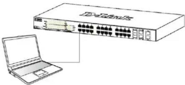 D-LINK DGS-1210-10MP - Langkah 1 : - 1