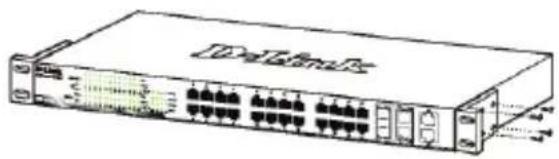 D-LINK DGS-1210-52 - 拉紧扎带，确保电源线不会脱落 - 2