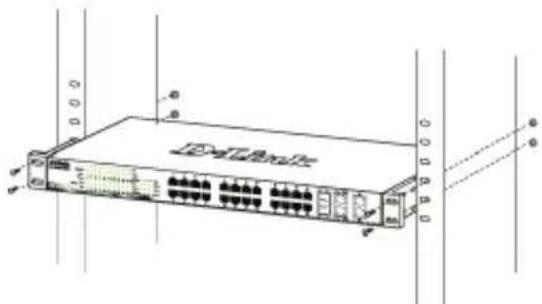 D-LINK DGS-1210-52 - Instalación en rack - 2