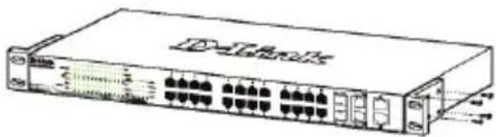 D-LINK DGS-1210-52 - Installazione su rack - 1