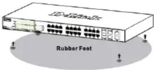 D-LINK DGS-1210-52 - Desktop or Shelf Installation - 1