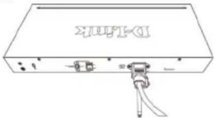D-LINK DGS-1210-52 - Installing Power Cord Clip - 5