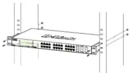 D-LINK DGS-1210-52 - Rack Installation - 2