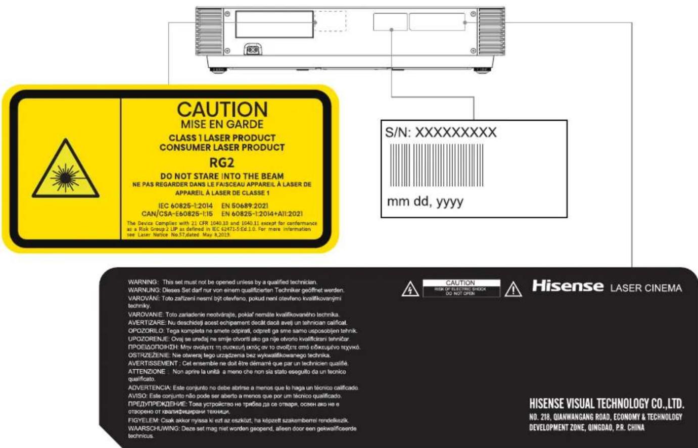 HISENSE PX3 - Déclaration de conformité UE - 1