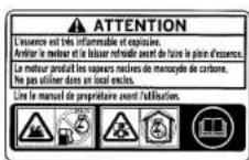 DEWALT PE402SHI01F - EMPLACEMENT DE L'ETIQUETTE DE SECURITE - 3