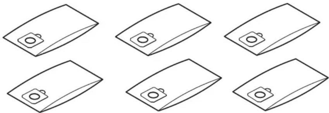 KENMORE BC7005 - BOLSA PARA POLVO (PAQUETE DE 6) - 1