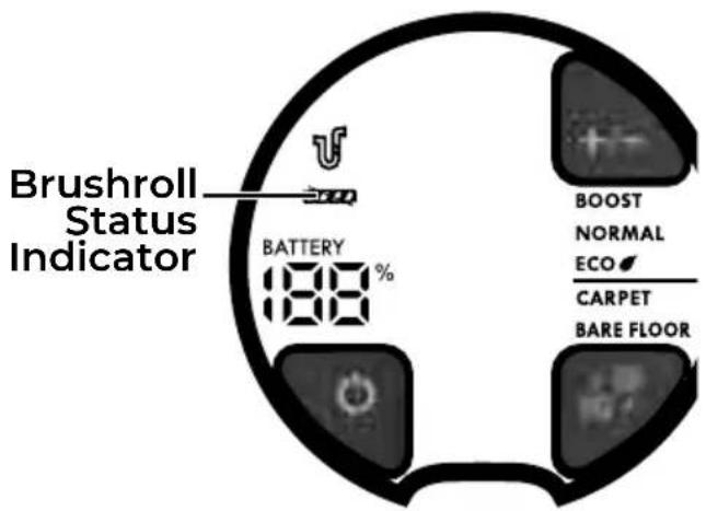 KENMORE CU7001 - BRUSHROLL RESET - 1
