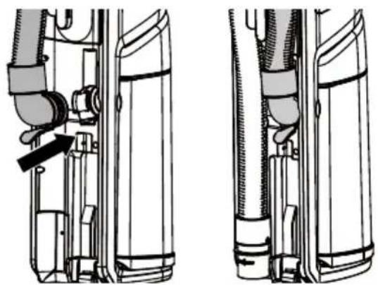 KENMORE CU7001 - CHECKING FLEXIBLE HOSE FOR CLOGS - 2