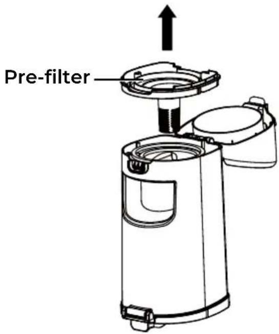 KENMORE CU7001 - PRE-FILTER CLEANING - 3
