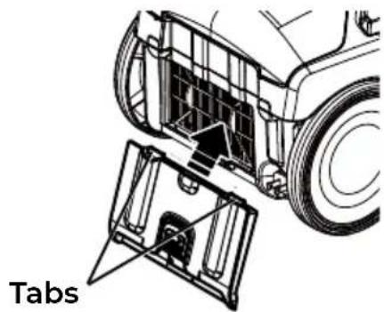 KENMORE BC4030 - EXHAUST FILTER CHANGING - 3