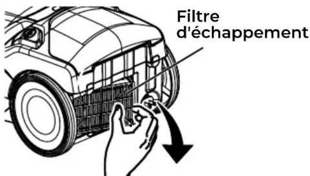 KENMORE BC4030 - REPLACEMENT DU FILTRE D'ÉCHAPPEMENT - 2