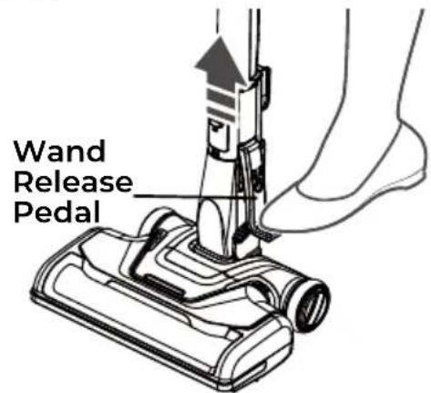 Wand Release Pedal