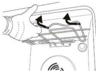 WHIRLPOOL WOI5S8HM1SBA - NOLAIDIET AUGŠEJO SILDELEMENTU - 2